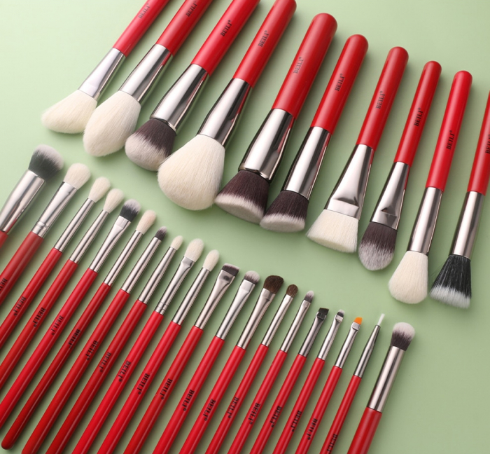 Set 30 Pensule Make-up BEILI, Rosu - Par natural [3]