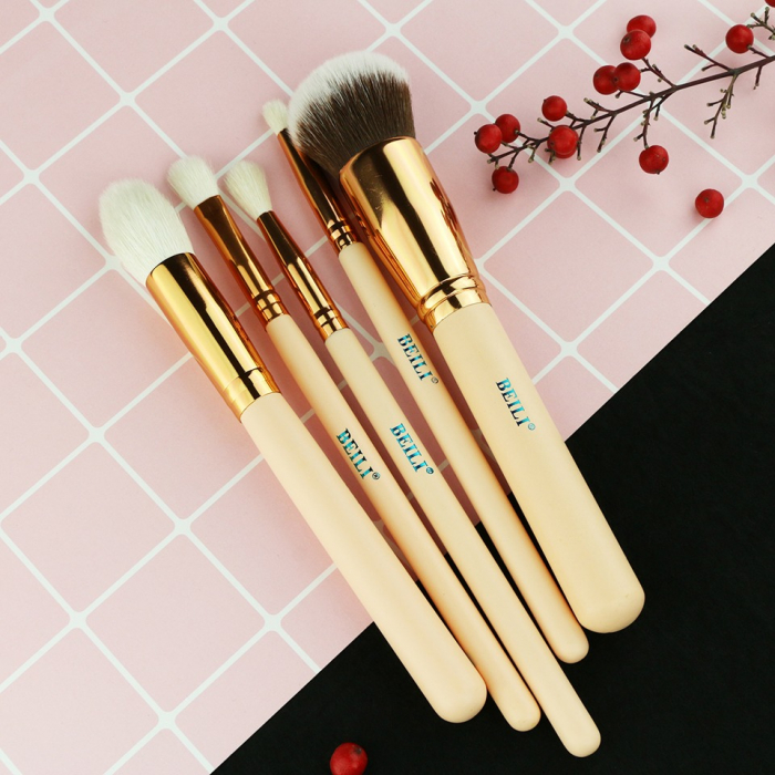 Set 5 pensule Beili Pink, Rose Gold [6]