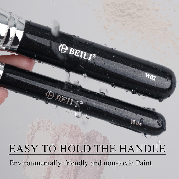Set 6 Pensule Make-up BEILI Black WZ6 [6]