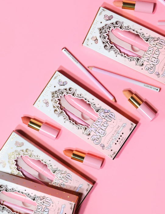 Set Creion de Buze si Ruj P.LOUISE Kiss and Makeup Lip Kit [2]