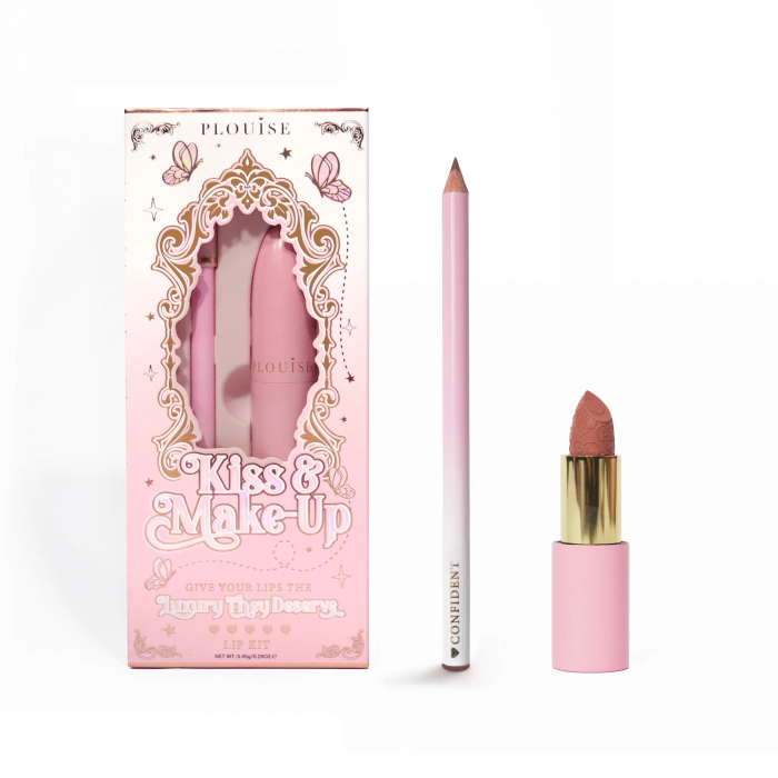 Set Creion de Buze si Ruj P.LOUISE Kiss and Makeup Lip Kit [1]