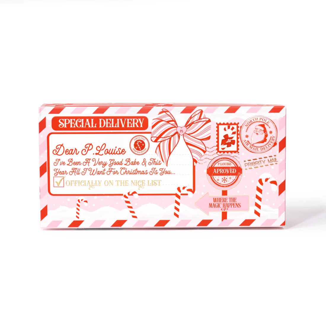 Set Palete Blush, Bronzer si 2 Pensule Machiaj P.LOUISE Letter to Santa [6]