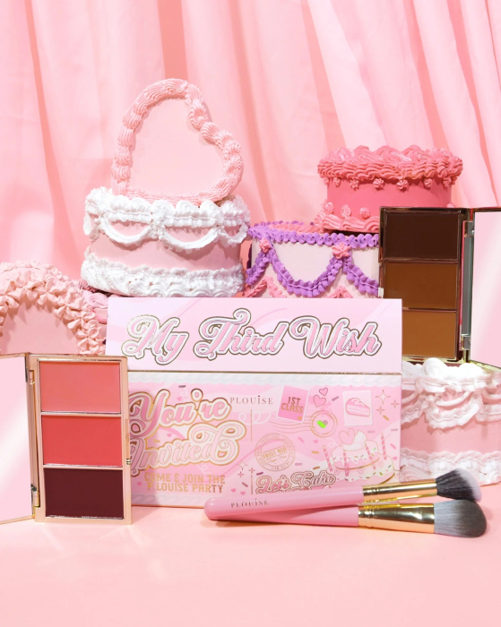 Set Palete Blush, Bronzer si 2 Pensule Machiaj P.LOUISE You're Invited [2]