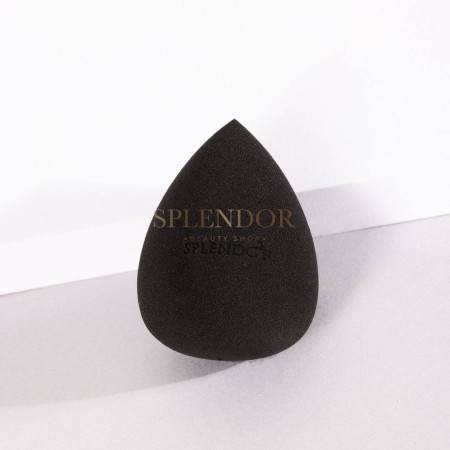 Noutati - Burete machiaj super soft oval negru - Splendor