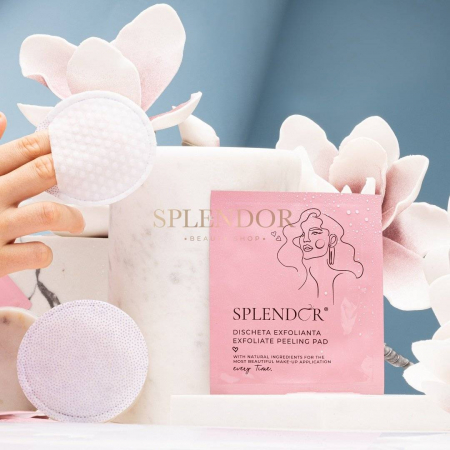 Toate Produsele - Discheta exfolianta din bumbac cu ingrediente naturale SPLENDOR