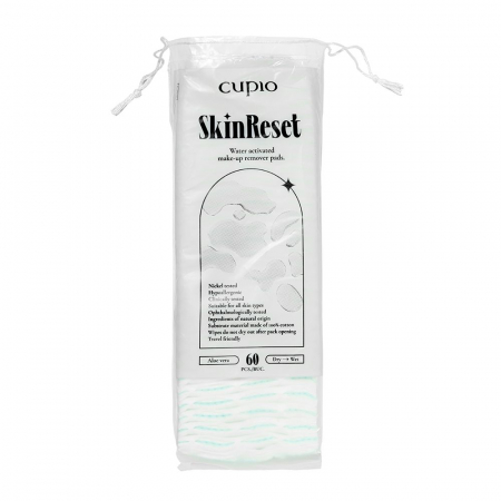 SKIN CARE - Dischete Organice cu Demachiant si Aloe Vera CUPIO SkinReset