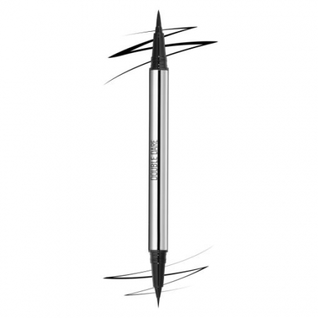 Tus de ochi - Eyeliner cu Doua Capete Ribells Double Dare - Black 1 ml