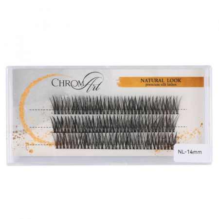 Gene False - Gene False ChromArt Mystic Natural Look Premium Silk Lashes - 14 mm - 106 smocuri