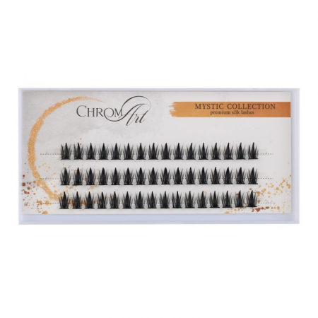 Gene False - Gene False ChromArt Mystic Premium Silk Lashes - 48 smocuri