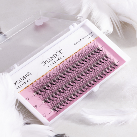 Gene False Smocuri SPLENDOR Exclusive Natural, Matase, Curbura C, 60buc [1]