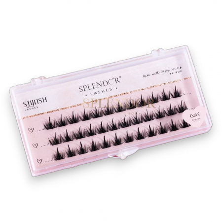 Toate Produsele - Gene False Smocuri SPLENDOR Stylish, Matase, Curbura C, 36buc, Russian Style