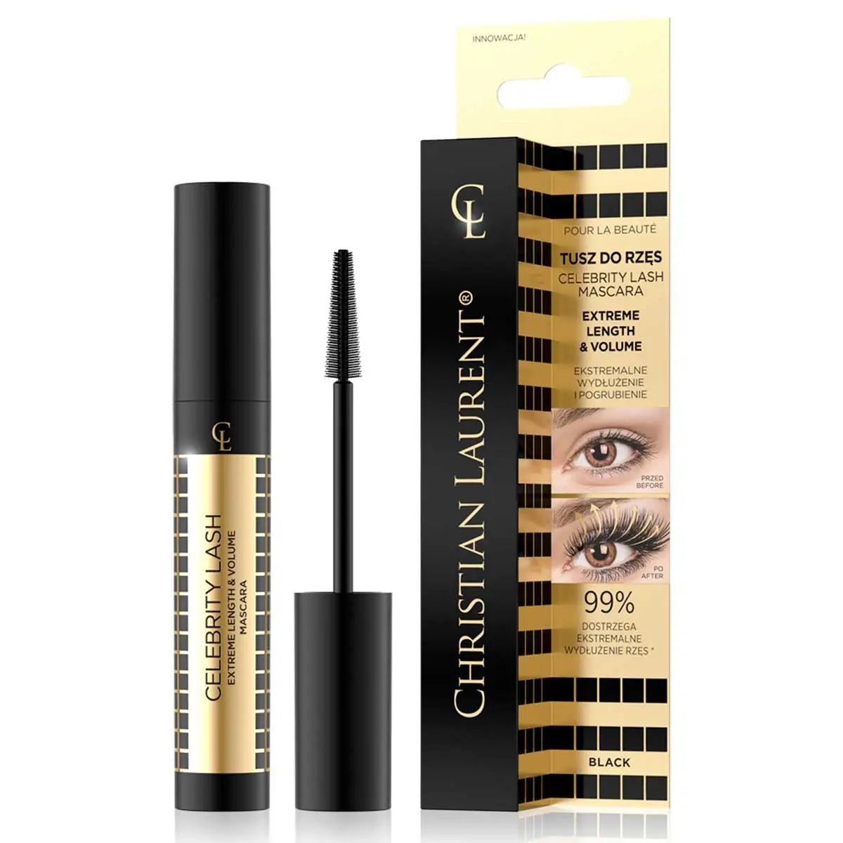 Toate Produsele - Mascara Extreme Lenght&Volume Celebrity Lash CHRISTIAN LAURENT