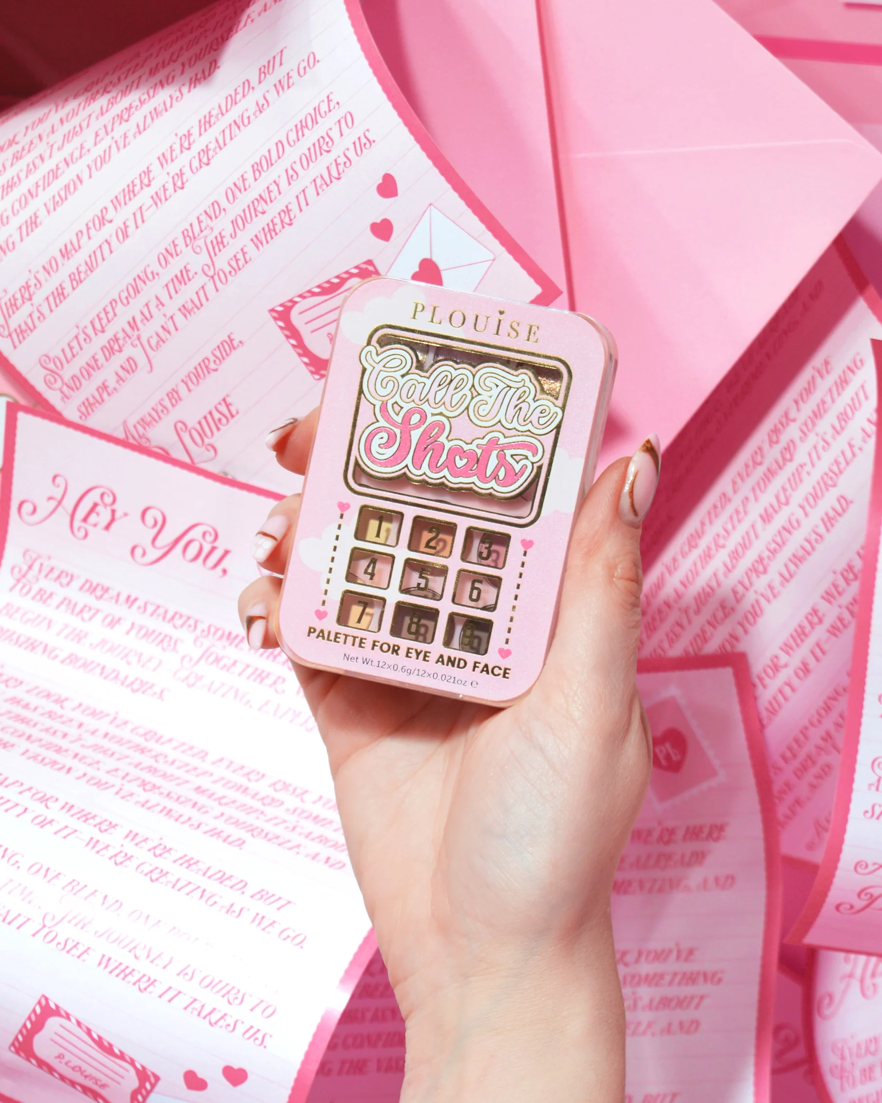 Fard de pleoape - Mini Paleta de Farduri P.Louise Call the Shots