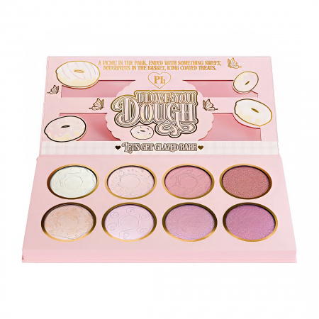 Toate Produsele - Paleta 8 iluminatoare P.LOUISE I Love You Dough