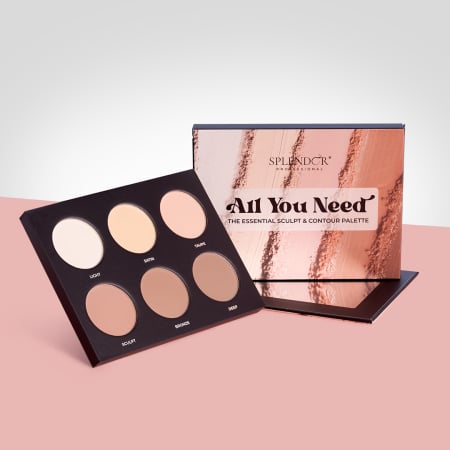 Toate Produsele - Paleta de conturare SPLENDOR All You Need The Essential Sculpt & Contur