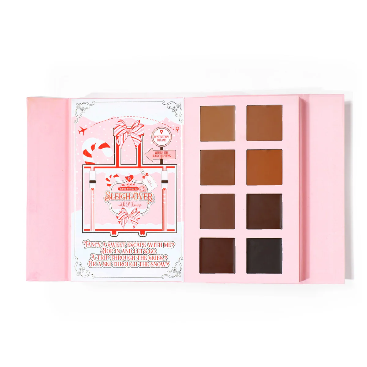 Paleta de Farduri 4 in 1 P.LOUISE Sweet Escape - Fard, Blush, Bronzer, Iluminator [3]