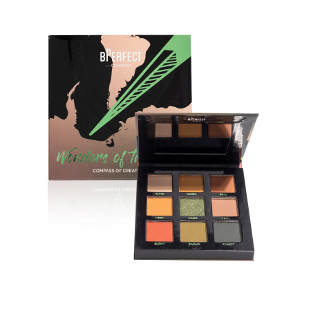PALETE DE FARDURI - Paleta de farduri BPerfect Compass of Creativity Vol. 2 - Wonders of the West