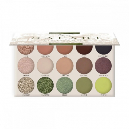 Fard de pleoape - Paleta de Farduri Dannes Beauty - SAFARI