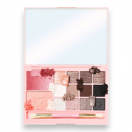 Toate Produsele - Paleta de Farduri+ Duo Blush+ Iluminator+ Pensula P.LOUISE Breakfast Bites