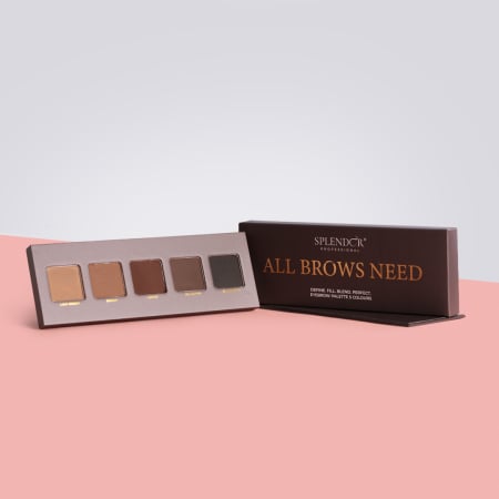 Toate Produsele - Paleta de Farduri Pentru Sprancene SPLENDOR All Brows Need