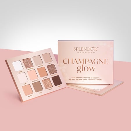Toate Produsele - Paleta de farduri SPLENDOR Champagne Glow - 12 nuante
