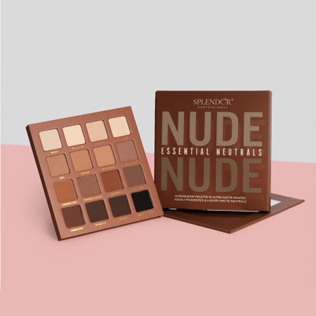 Toate Produsele - Paleta de Farduri SPLENDOR Essential Neutrals - NUDE, 16 Nuante