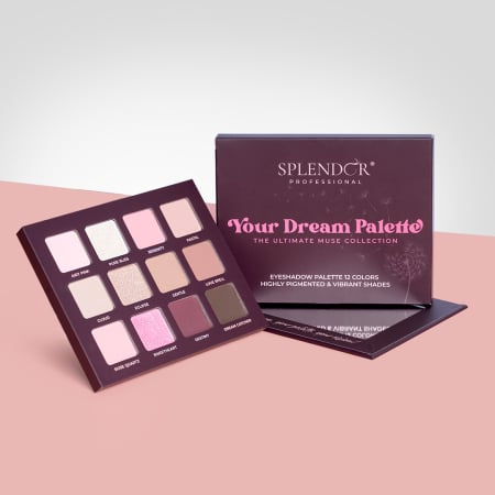 Toate Produsele - Paleta de farduri SPLENDOR Your Dream - 12 nuante