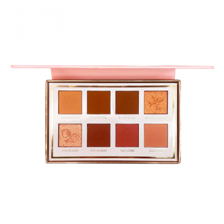 Fard de pleoape - Paleta machiaj P.LOUISE Love Tapes Eyeshadow - Baecation