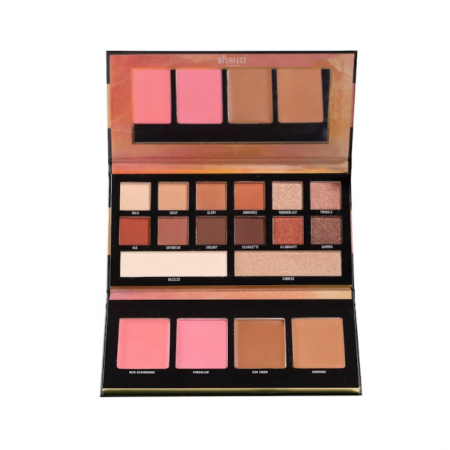 Blush - Paleta Multifunctionala Pentru Fata si Ochi BPerfect Golden Hour - Dawn Edition