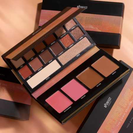 Paleta Multifunctionala Pentru Fata si Ochi BPerfect Golden Hour - Dawn Edition [1]