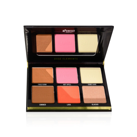 Toate Produsele - Paleta Pentru Conturul Fetei Base Elements - The Complexion Edit, BPerfect Cosmetics - Pudra, Bronzer, Fard de Obraz