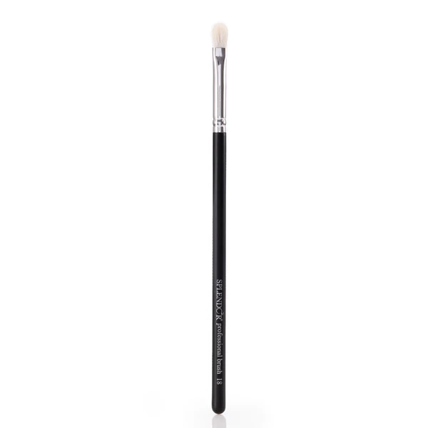 Toate Produsele - Pensula Profesionala Splendor S18 Plata pentru Aplicare Fard si Blending, din Par de Capra Alba