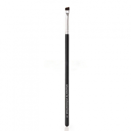 PENSULE MAKE-UP - Pensula Profesionala SPLENDOR S19 Precizie Pentru Sprancene / Eyeliner din par sintetic