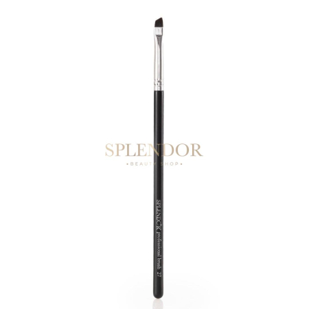 PENSULE MAKE-UP - Pensula Profesionala SPLENDOR S27 precizie pentru sprancene/eyeliner - par sintetic