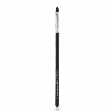 Toate Produsele - Pensula Profesionala SPLENDOR S42 Plata Pentru Baza Pleoape / Detalii / Precizie, Par Sintetic