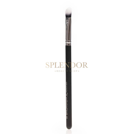 Pensula Profesionala Splendor S44 pentru pleoape / aplicare tint / contouring / anticearcan par fibre moi sintetice [1]
