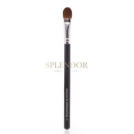 PENSULE MAKE-UP - Pensula Profesionala Splendor S57 plata mare pentru pudra zona ochilor/iluminator/aplicare farduri par ponei
