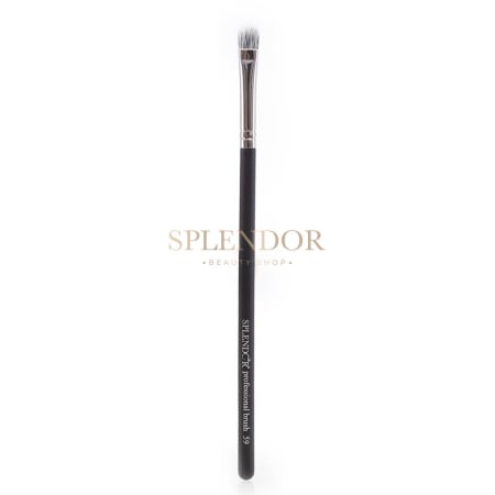 PENSULE MAKE-UP - Pensula Profesionala Splendor S59 duo fiber plata estompare/detalii/precizie aplicare tint/baza ochi/pigmenti
