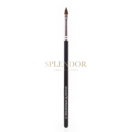 PENSULE MAKE-UP - Pensula Profesionala Splendor S61 buze / machiaje grafice / cut crease par natural ponei