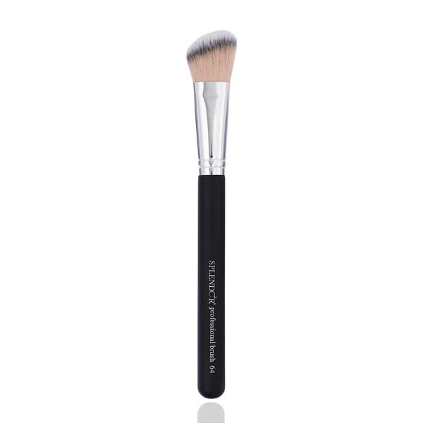 Toate Produsele - Pensula Profesionala Splendor S64 pentru conturare, blush par fibre moi sintetice