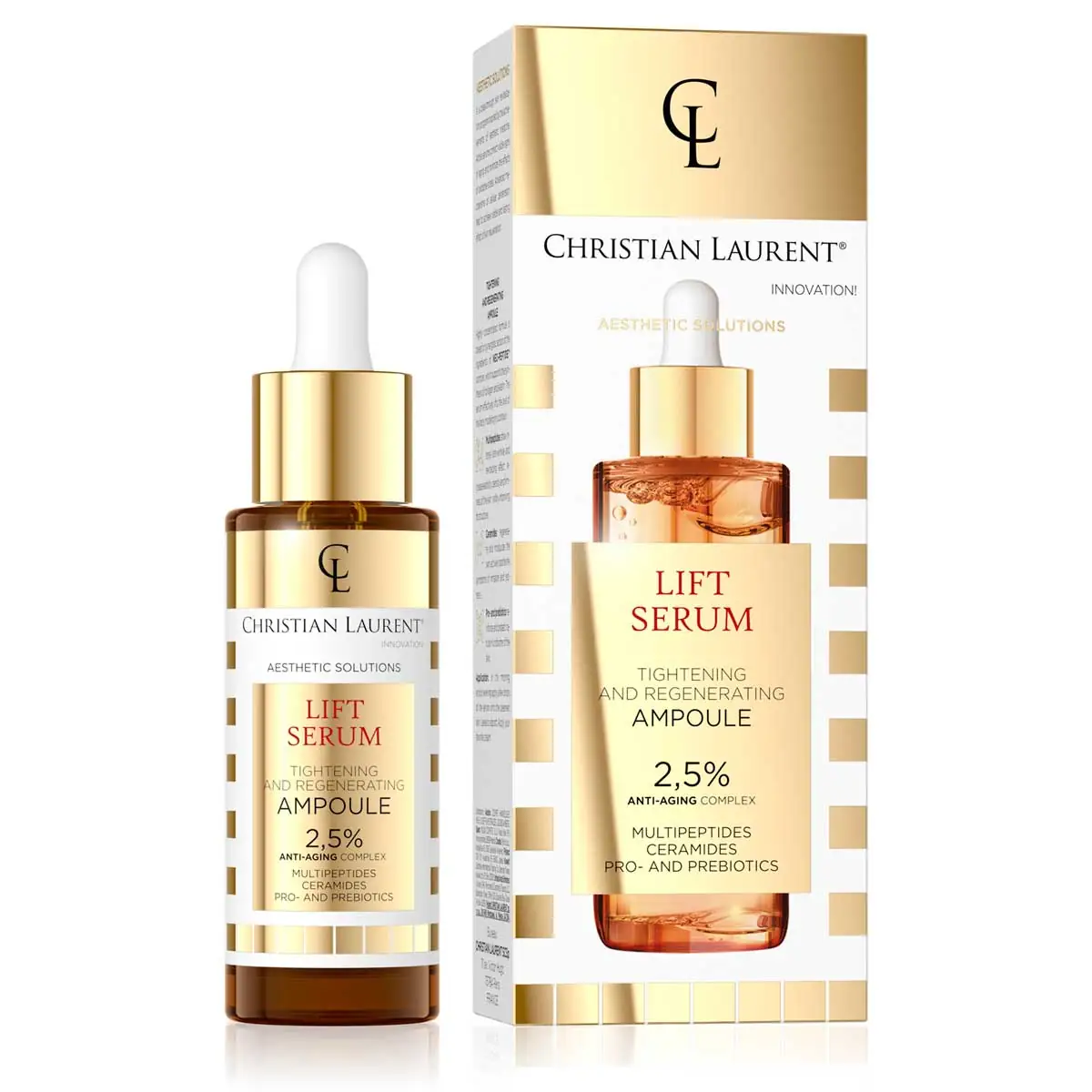 Noutati - Ser pentru lifting si regenerare Lift Serum Christian Laurent 2,5% - 30 ml