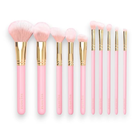 Toate Produsele - Set 10 Pensule Makeup P.LOUISE Pentru Fata si Ochi