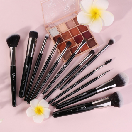 Set 12 Pensule make-up Beili, Par Natural [1]
