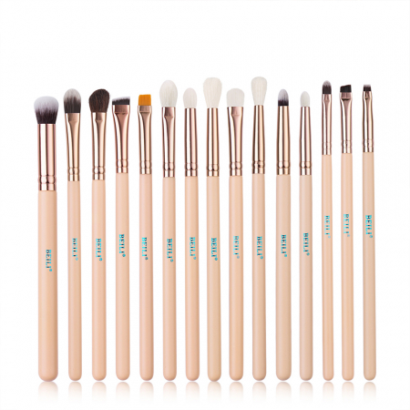 PENSULE MAKE-UP - Set 15 Pensule Make Up Beili Pink, Rose Gold
