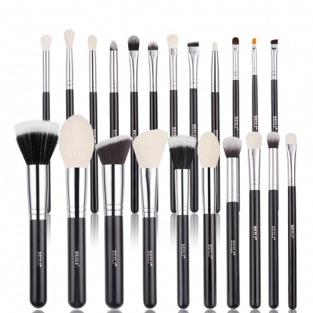 Set 22 pensule Make-up Beili Black, Par natural