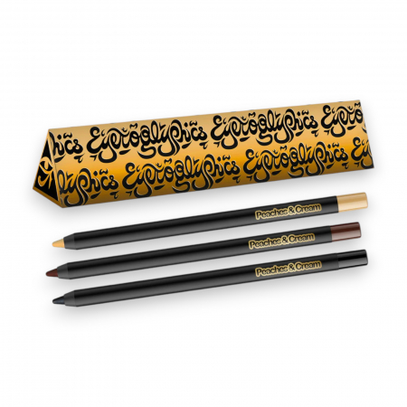 Creion de ochi - Set 3 Creioane Pentru Ochi Peaches&Cream Eyeroglyphics The Eyessential Trio