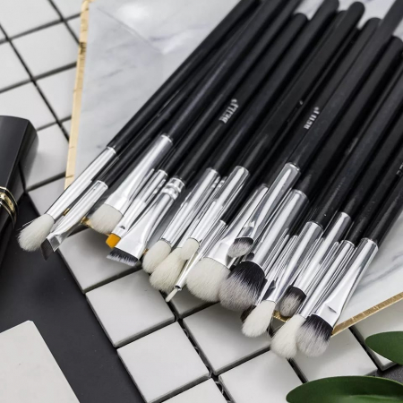 Set 30 pensule Make-up Beili Black, negru, Par natural [3]