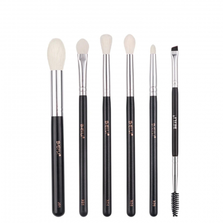 PENSULE MAKE-UP - Set 6 Pensule Pentru Ochi BEILI - Par Natural de Capra