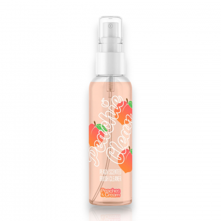 Solutie de curatare - Solutie de Curatat Pensule de Machiaj PEACHES & CREAM - Peachie Clean, 100ml