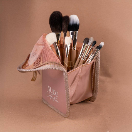 Noutati - SPLENDOR X LAVIINECHIFOR Set Nude Collection 10 pensule + borseta cadou
